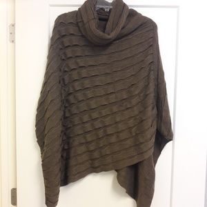 Lightweight Brown Poncho